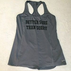 **SOLD** Racerback athletic tank top
